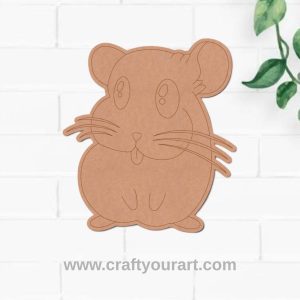 Hamster Pre Marked MDF Design 3