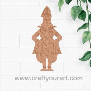 Hindu God Panduranga Vittala Pre Marked MDF Design 2