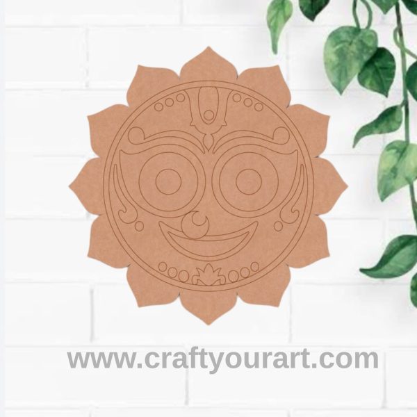 Lord Jagannath Ji Pre Marked MDF Design 2