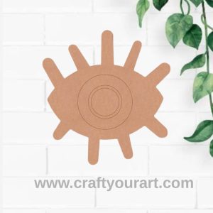 Evil Eye Pre Marked MDF Design 1