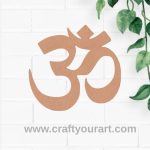 Om Cutout MDF Design 1