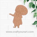 King Mahabali Pre Marked MDF Design 2