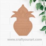 Kalash Matka Pre Marked MDF Design 1