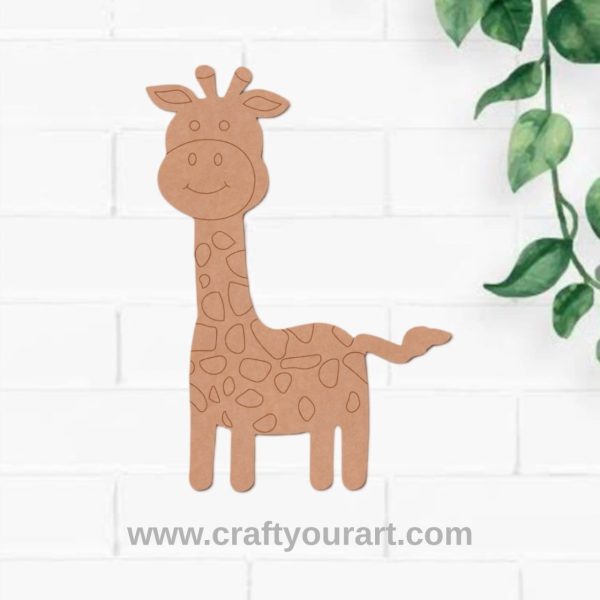 Giraffe Pre Marked MDF Design 1