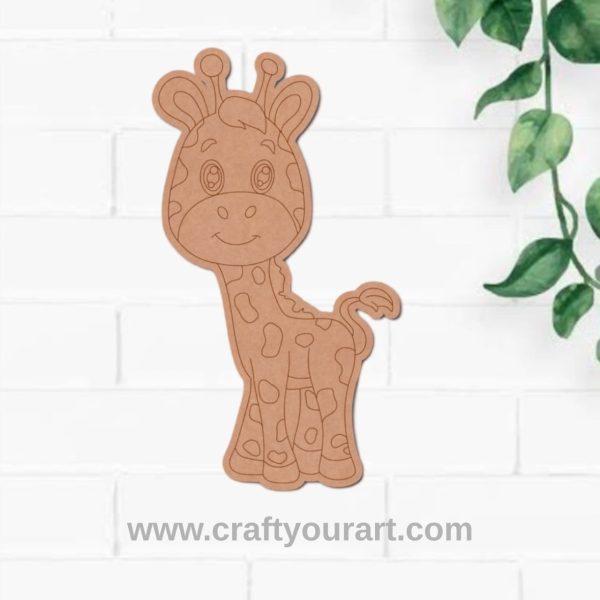 Giraffe Pre Marked MDF Design 4