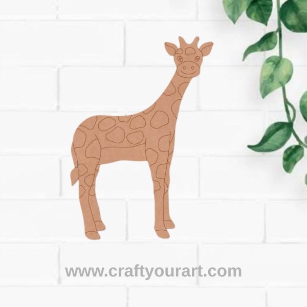 Giraffe Pre Marked MDF Design 2