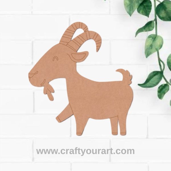 Goat Pre Marked MDF Design 2