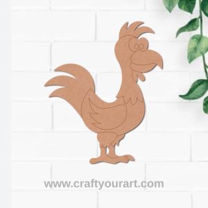 Hen Pre Marked MDF Design 4