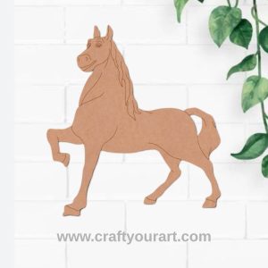Horse Shrek Cartoon Pre Marked MDF Design 1