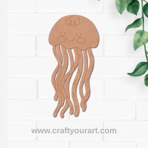 Jelly Fish Pre Marked MDF Design 3