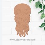 Jelly Fish Pre Marked MDF Design 1