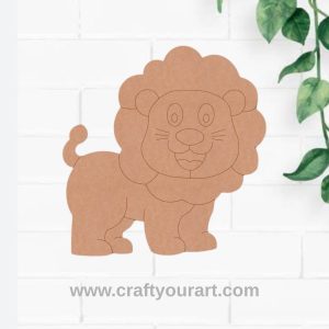 Lion Pre Marked MDF Design 2