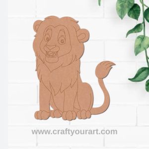 Lion Pre Marked MDF Design 3