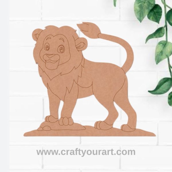 Lion Pre Marked MDF Design 4