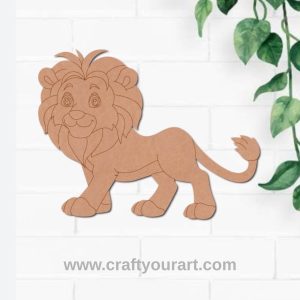 Lion Pre Marked MDF Design 7