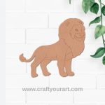 Lion Pre Marked MDF Design 5