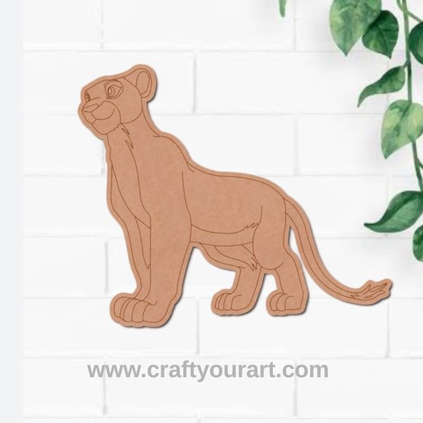 Nala The Lion King Pre Marked MDF Design 1
