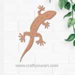 Lizard Pre Marked MDF Design 1