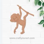 Monkey Pre Marked MDF Design 11