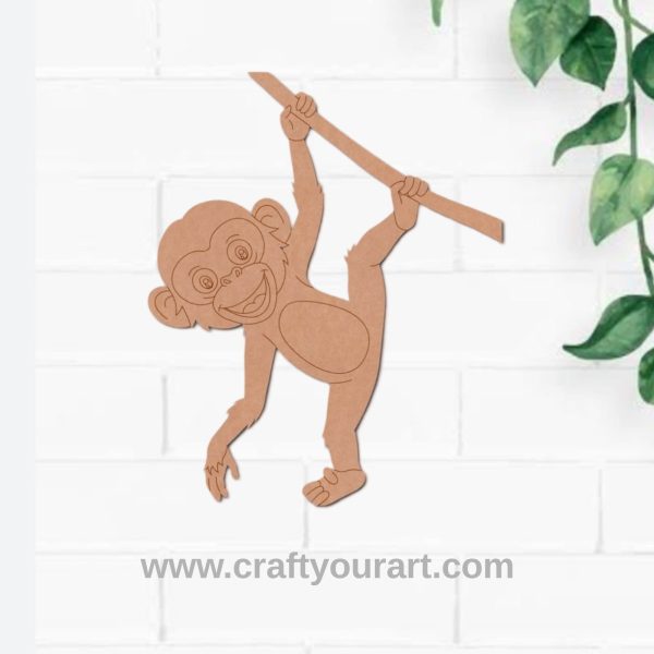 Monkey Pre Marked MDF Design 11