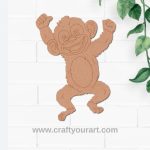 Monkey Pre Marked MDF Design 5