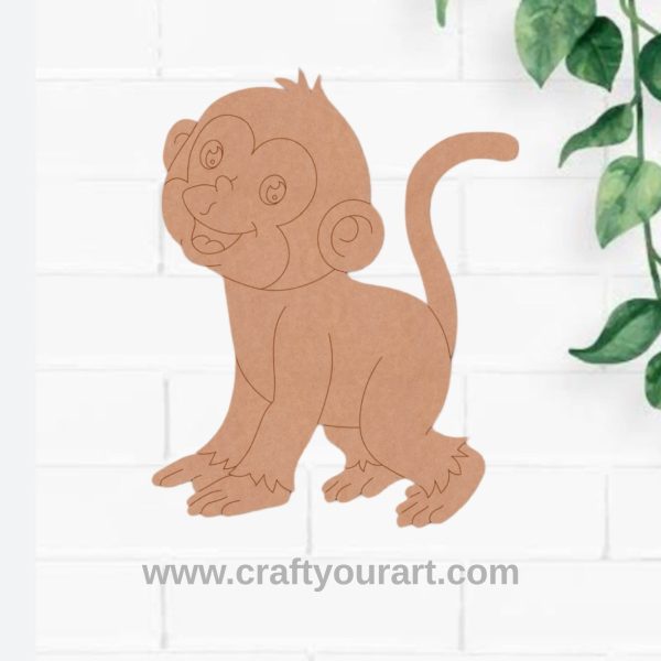 Monkey Pre Marked MDF Design 7