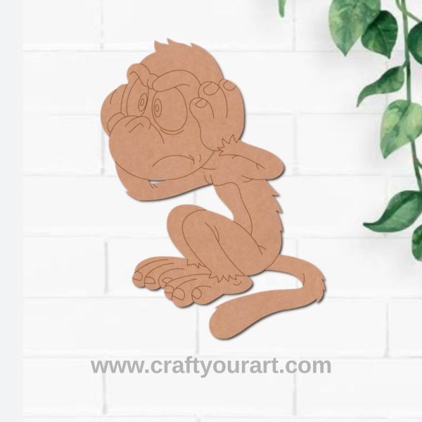 Monkey Pre Marked MDF Design 8