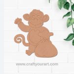 Monkey Pre Marked MDF Design 3