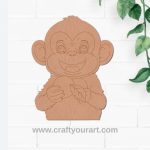 Monkey Pre Marked MDF Design 4
