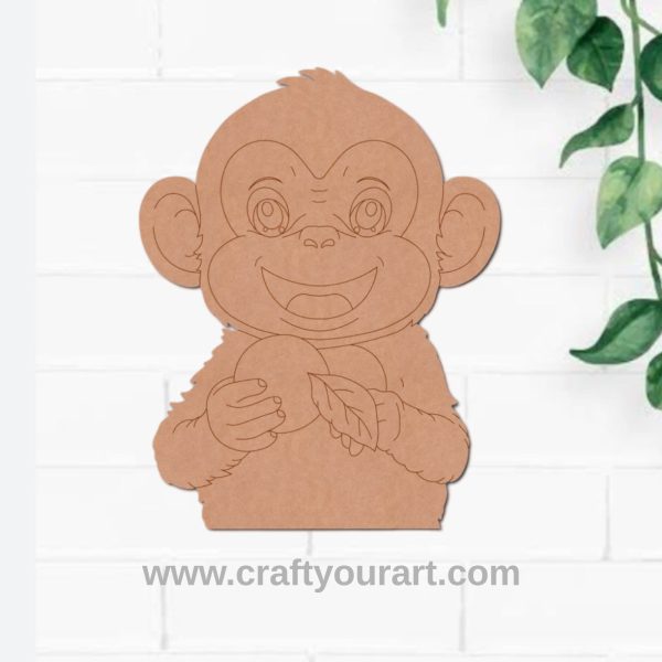 Monkey Pre Marked MDF Design 4
