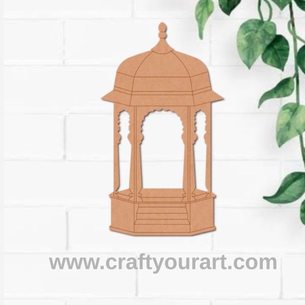 Mughal Temple Pre Marked MDF Design 1