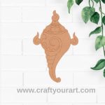 Shankh Pre Marked MDF Design 1