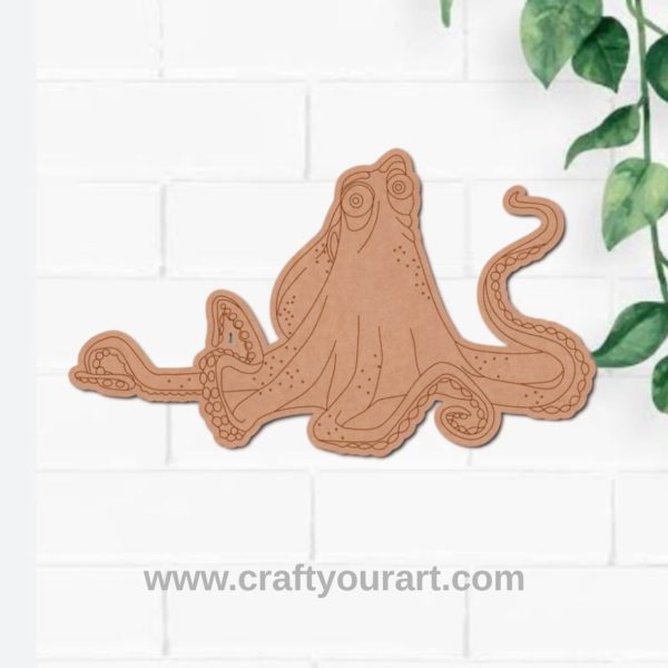 Octopus Pre Marked MDF Design 7