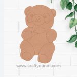 Baby Panda Pre Marked MDF Design 2