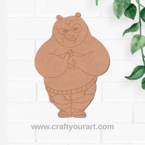 Kung Fu Panda Pre Marked MDF Design 3