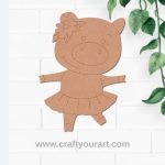 Pig Pre Marked MDF Design 4