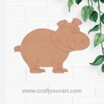 Pig Pre Marked MDF Design 3