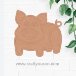 Pig Pre Marked MDF Design 1