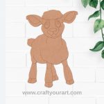 Sheep Pre Marked MDF Design 3