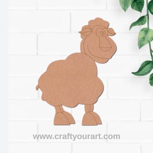 Sheep Pre Marked MDF Design 2