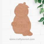 Sloth Pre Marked MDF Design 9