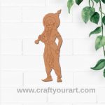 Lord Bheema Mahabharata Pre Marked MDF Design 1