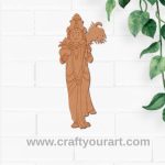 Maa Telugu Thalli Pre Marked MDF Design 1