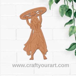 Veer Abhimanyu Mahabharata Pre Marked MDF Design 1
