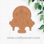 Lord Vishwakarma Pre Marked MDF Design 1