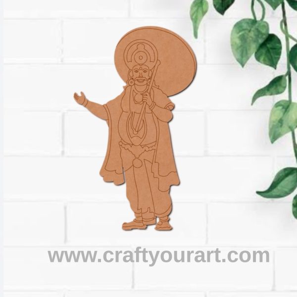 King Mahabali Pre Marked MDF Design 3