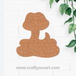 Snake Pre Marked MDF Design 4