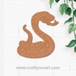 Snake Pre Marked MDF Design 3