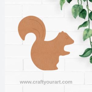Squirrel Pre Marked MDF Design 12
