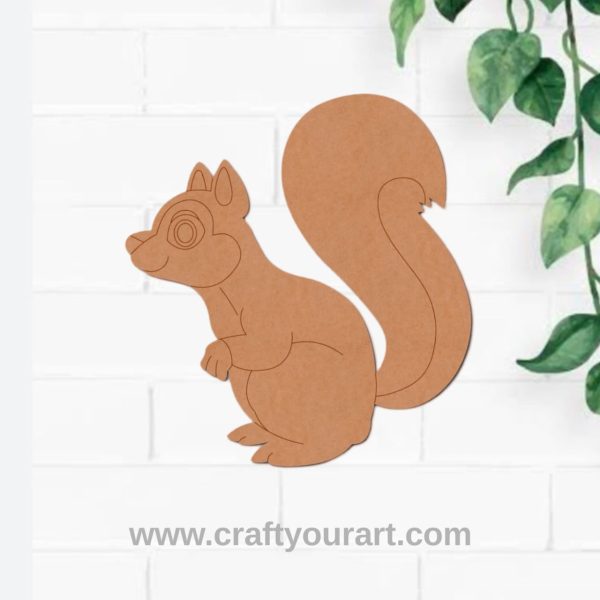 Squirrel Pre Marked MDF Design 2